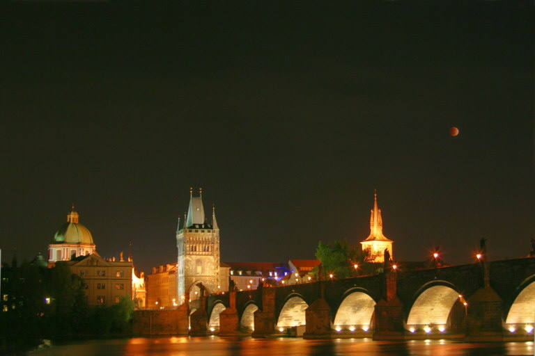 May 4, 2004 Lunar Eclipse from Prague