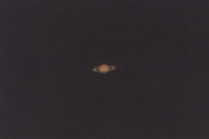 Saturn on film - First try