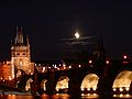 Pavel's Lunar Eclipse over Karlov Most